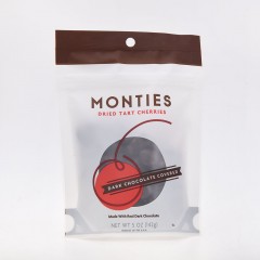 Monties Dried Tart Cherries - Dark Chocolate Covered