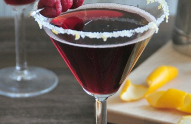 Frozen Tart Cherrytini